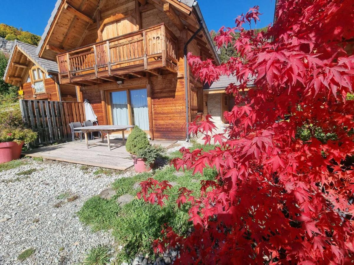 Chalet 6 Pers Avec Spa, Terrasse Plein Sud A Saint-Michel-De-Chaillol - Fr-1-393-22 Ngoại thất bức ảnh