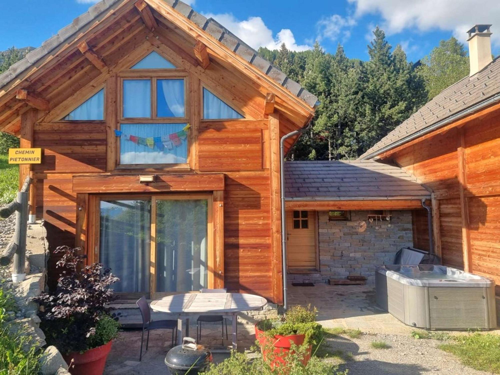 Chalet 6 Pers Avec Spa, Terrasse Plein Sud A Saint-Michel-De-Chaillol - Fr-1-393-22 Ngoại thất bức ảnh