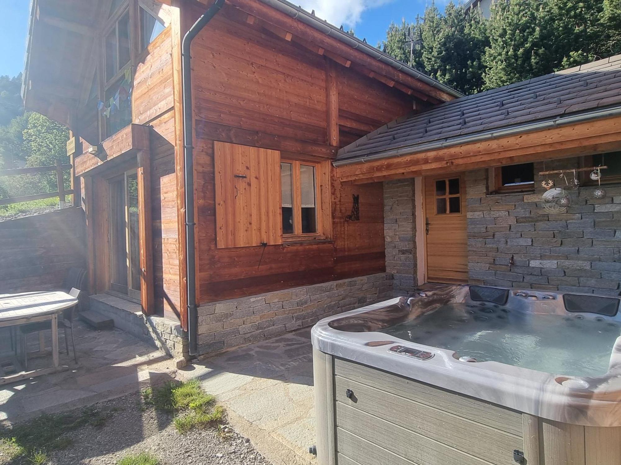 Chalet 6 Pers Avec Spa, Terrasse Plein Sud A Saint-Michel-De-Chaillol - Fr-1-393-22 Ngoại thất bức ảnh