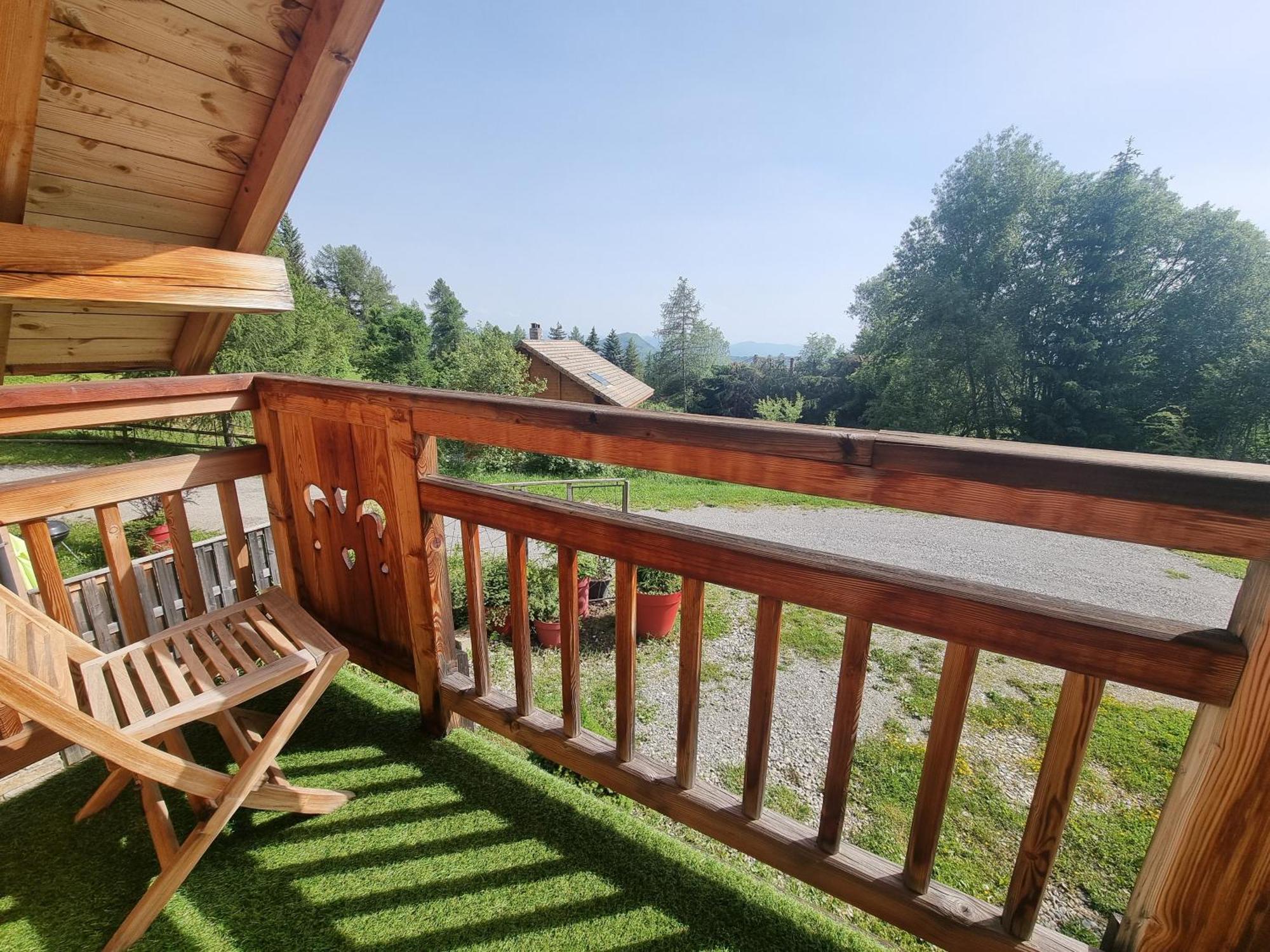 Chalet 6 Pers Avec Spa, Terrasse Plein Sud A Saint-Michel-De-Chaillol - Fr-1-393-22 Ngoại thất bức ảnh