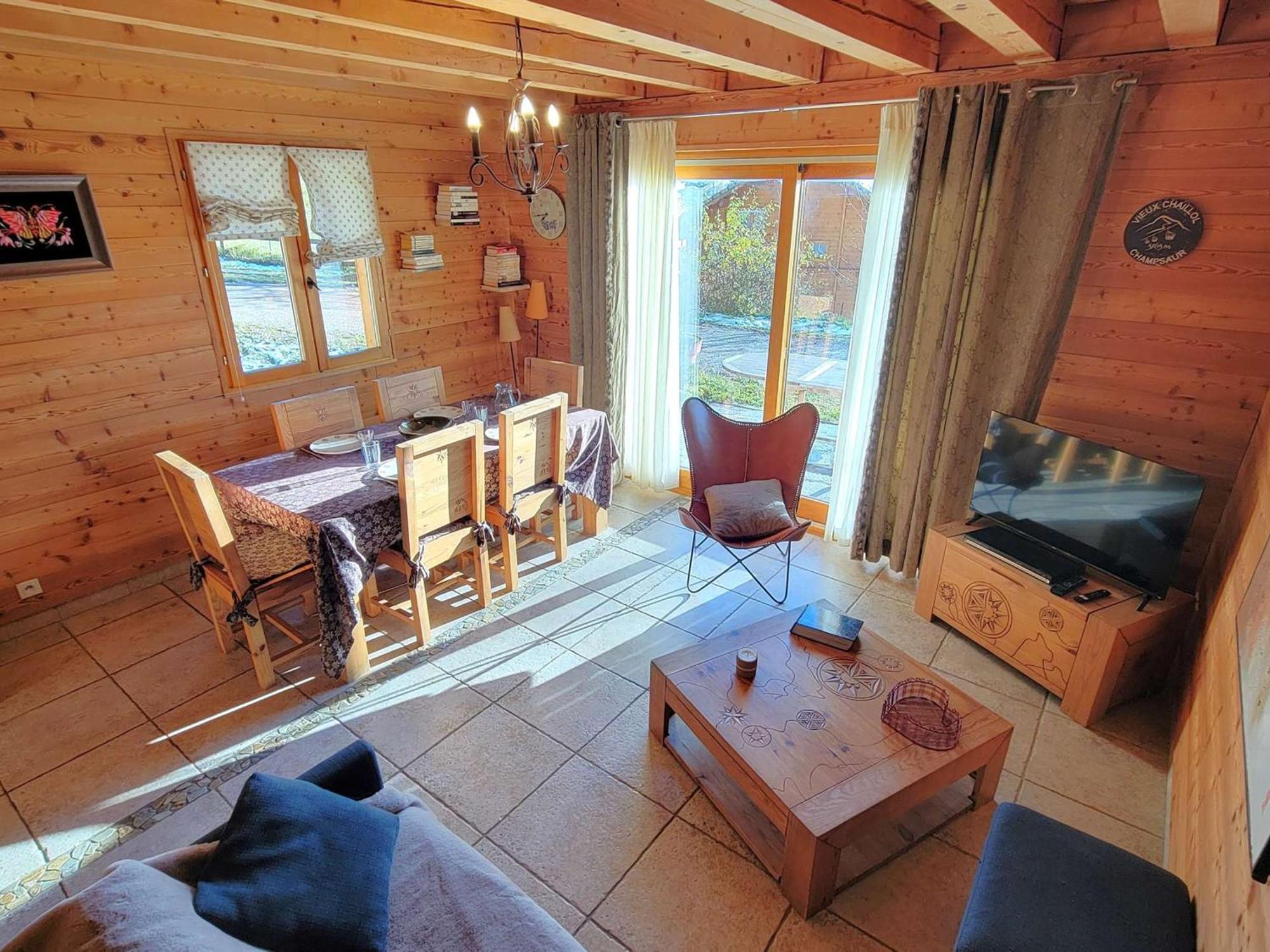Chalet 6 Pers Avec Spa, Terrasse Plein Sud A Saint-Michel-De-Chaillol - Fr-1-393-22 Ngoại thất bức ảnh