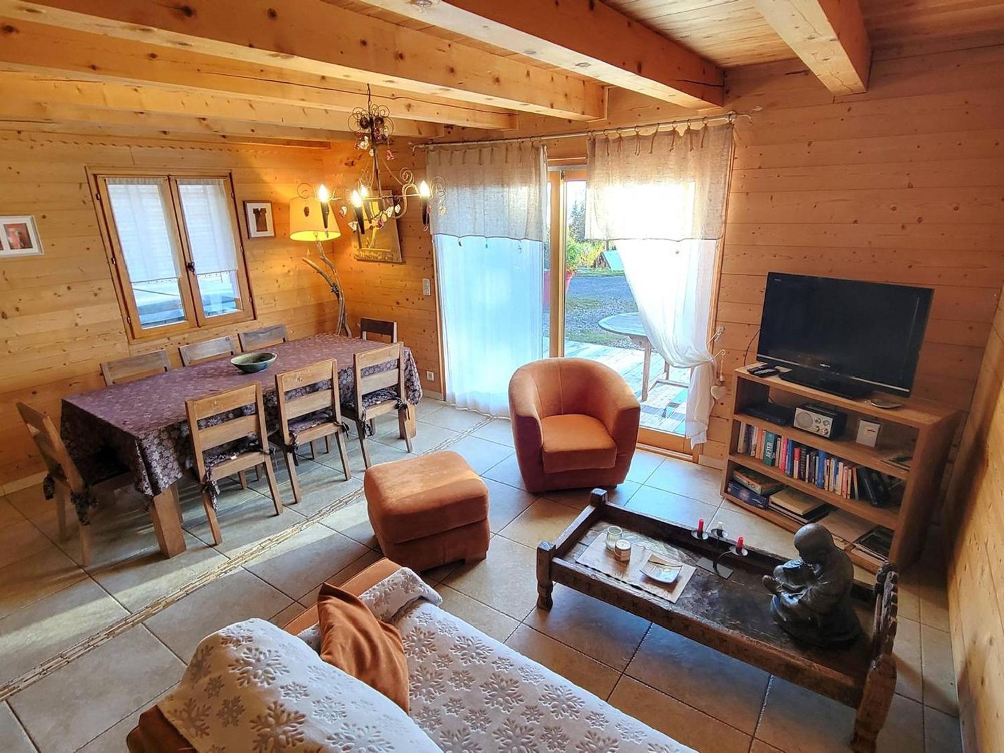 Chalet 6 Pers Avec Spa, Terrasse Plein Sud A Saint-Michel-De-Chaillol - Fr-1-393-22 Ngoại thất bức ảnh