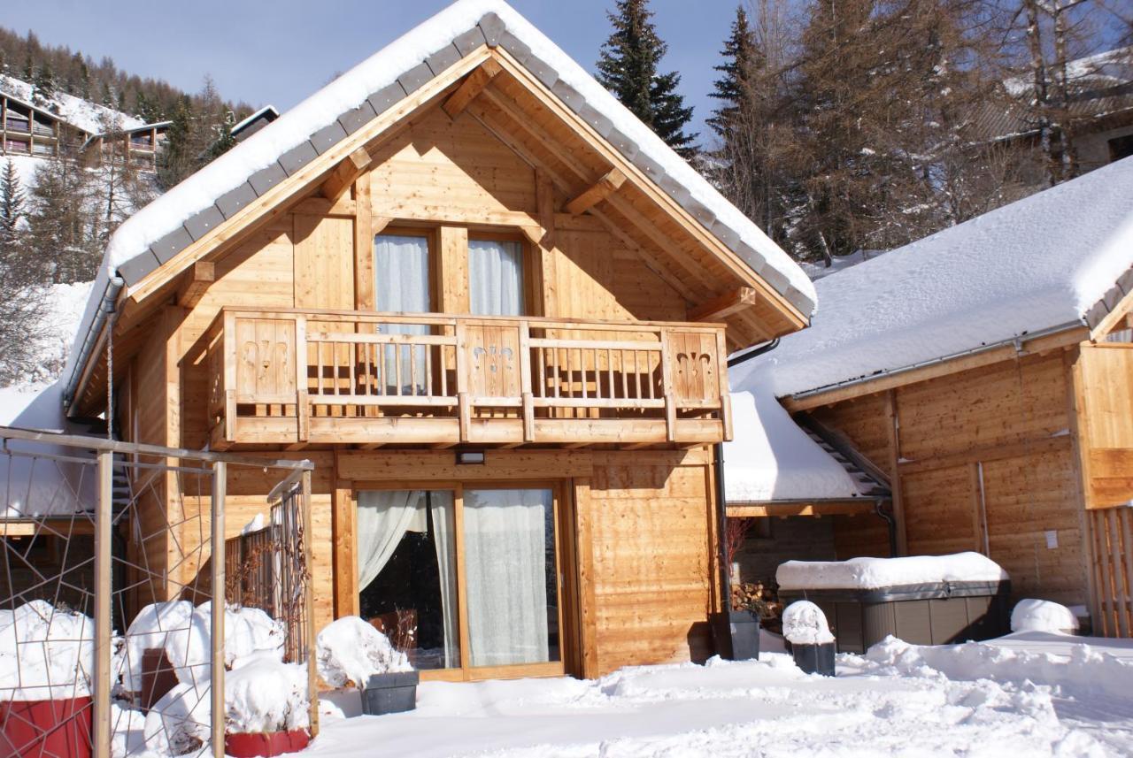 Chalet 6 Pers Avec Spa, Terrasse Plein Sud A Saint-Michel-De-Chaillol - Fr-1-393-22 Ngoại thất bức ảnh